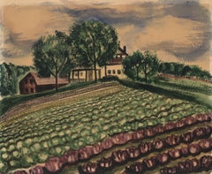 Farm from the Road by Florence Kawa