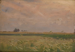 Fields near Bronowice by Jan Stanisławski