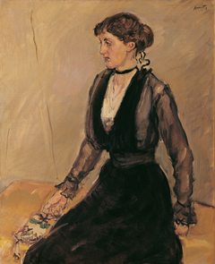 Fräulein Eva Steinbarth by Max Slevogt