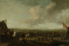 Frederik Hendrik at the surrender of Maastricht, 22 August 1632 by Pieter Wouwerman