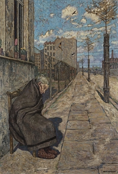 Frühlingswind by Hans Baluschek