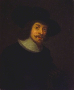 George Jamesone, 1589 / 1590 - 1644. Portrait painter (Self-portrait) by George Jamesone