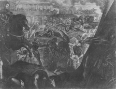 Gonzaga-Zyklus, II. Reihe, 3. Einnahme von Pavia by Jacopo Tintoretto