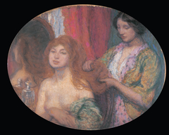 Hair by Edmond Aman-Jean
