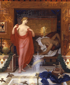 Hera in the House of Hephaistos by William B. Richmond