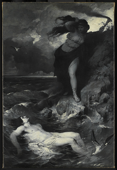 Hero und Leander by Ferdinand Keller