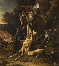 Hunting Trophies by Melchior d'Hondecoeter