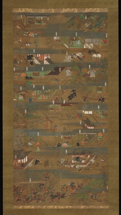 Illustrated Biography of Prince Shōtoku (Shōtoku Taishi e-den) by Anonymous