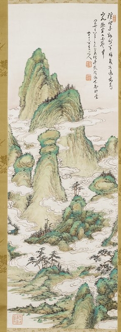 In Praise of Green Hills and White Clouds by Tanomura Chokunyū