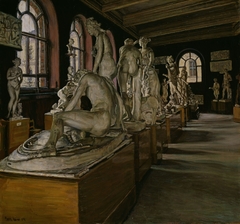 Interior from the National Gallery, Oslo by Ivar Lund