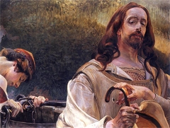 Jésus et la Samaritaine by Jacek Malczewski