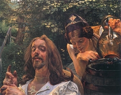 Jésus et la Samaritaine by Jacek Malczewski