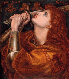 Joan of Arc by Dante Gabriel Rossetti