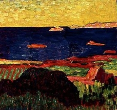 Küste bei Caranteque by Alexej von Jawlensky