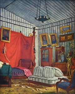 L'Appartement du comte de Mornay by Eugène Delacroix