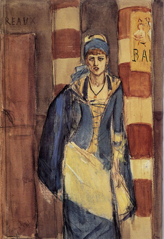 La Buveuse d'absinthe by Félicien Rops