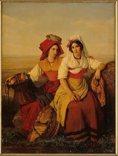 La Confidence by Léopold Robert