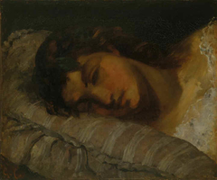 La dormeuse by Gustave Courbet