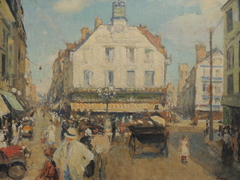 La place du Puits Salé by Jacques-Émile Blanche