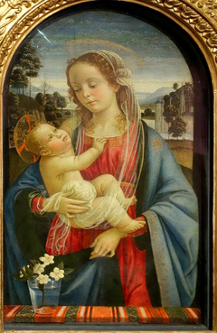 La Vierge à l'églantine by Bastiano Mainardi