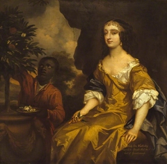 Lady Elizabeth Wriothesley, Lady Elizabeth Noel (d.c.1680) and her Black Page by Peter Lely