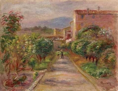 Landscape at Cagnes by Auguste Renoir