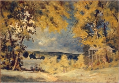 Landscape, Binghamton, New York by Louis Eilshemius