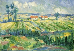 Landscape, Field by Kazimir Malevich