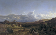 Landscape in the Dauphinoise by Carlos de Haes