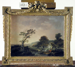 Landscape with Cowherd by Jean-Baptiste Le Prince