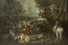 Landscape with St George and the Dragon by Peter Paul Rubens