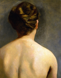 Le chignon by Eva Gonzalès