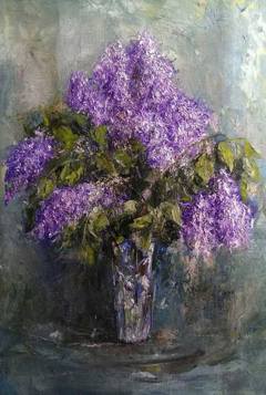 Lilacs by Artur Mxitaryan