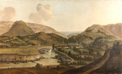 Llangollen and the Dee Bridge by Peter Tillemans