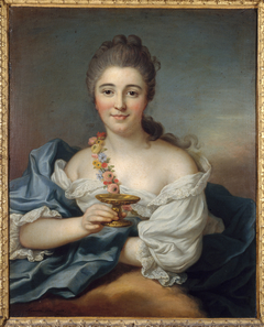 Madame de Sevré en Hébé by Donat Nonnotte