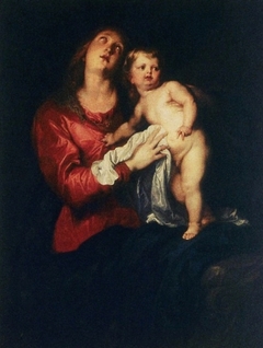 Madonna and Child by Anthony van Dyck