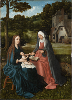 Madonna and Child with St. Anne by Goswin van der Weyden