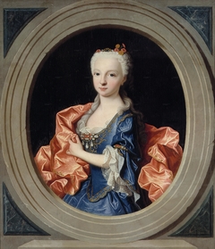 Maria Teresa of Bourbon Infanta of Spain (Future Dauphine of France) by Jean Ranc