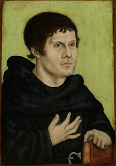 Martin Luther (1483-1546) as an Augustinian Monk by Lucas Cranach the Elder