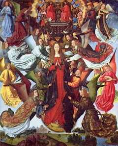 Mary, Queen of Heaven by Master of the Legend of Saint Lucy