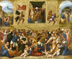 Massacre of the Innocents by Lodovico Mazzolino