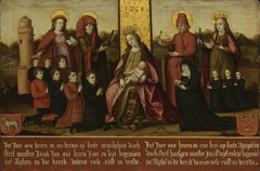 Memorial Panel for Jacob Jan van Assendelft  and his Wife Haesgen van Outshoorn by Unknown Artist