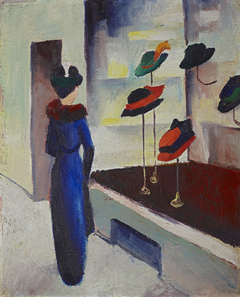 Milliner's Shop by August Macke