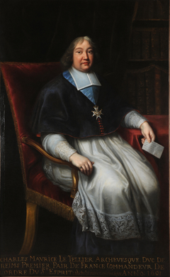 Monseigneur Charles-Maurice Le Tellier by Pierre Mignard I