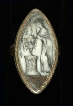 Mourning Ring for William Burnside by Anonymous