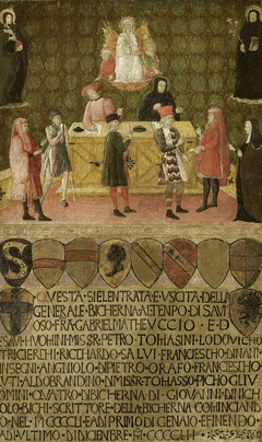 Office of the Tax Administration (Biccherna) of Siena by Unknown Artist