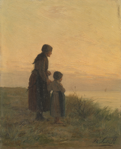 Op de duinen by Philip Sadée