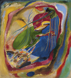 Painting with Three Spots by Wassily Kandinsky