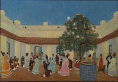 Patio by Pedro Figari Solari