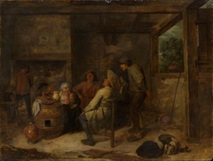 Peasant Quartet by Adriaen Brouwer